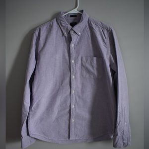 J. Crew Oxford Button Down Slim Fit Shirt, Size L